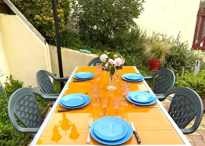 Maison Fleurie Quartier Calme Arcachón